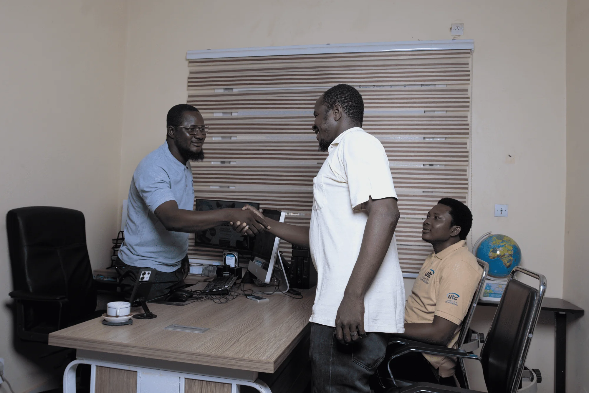 Bureau UTC Mali - Accueil client