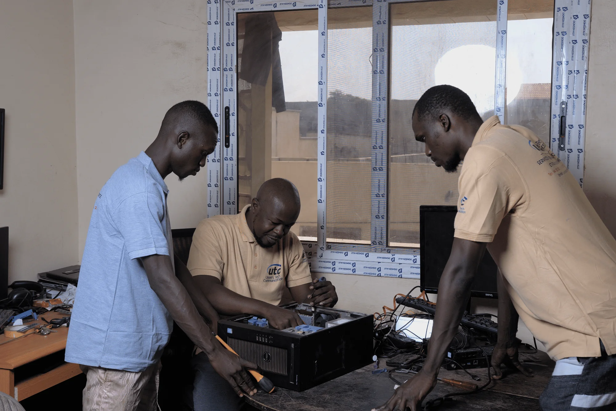 Équipe UTC Mali - Maintenance informatique