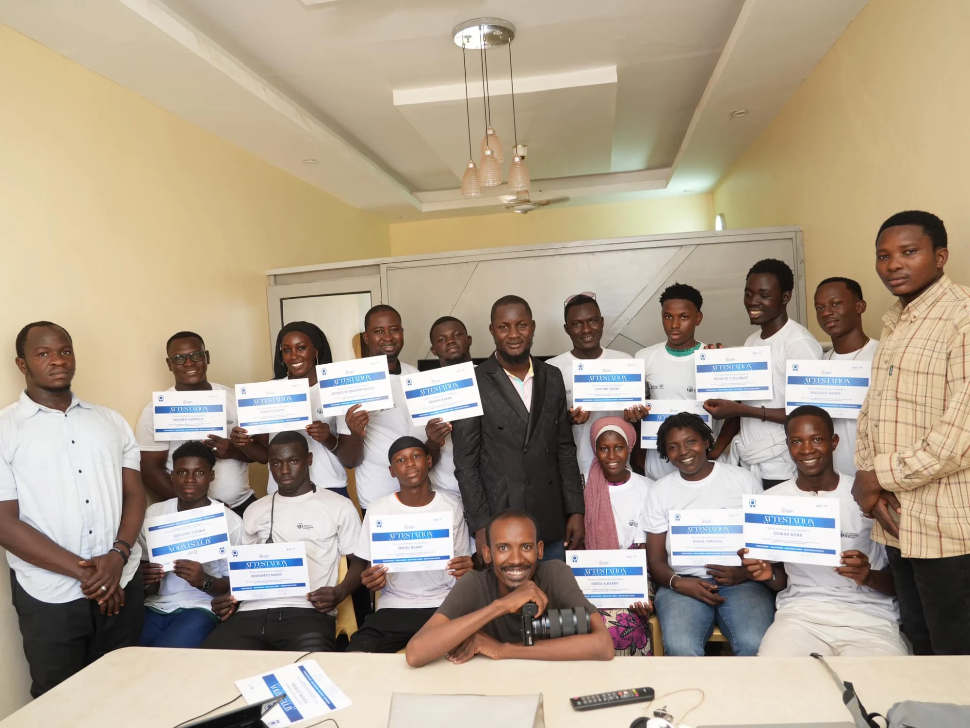 Remise certificats formation