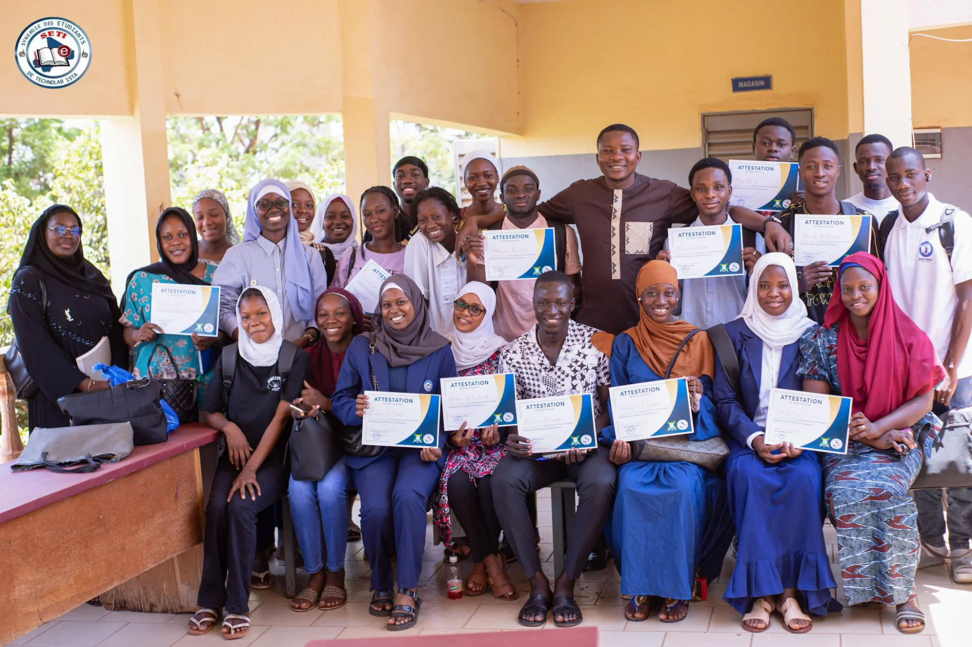 Remise d'attestations